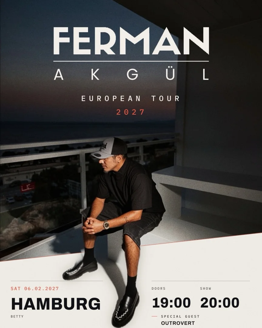 Hamburg — Ferman Akgül, 06 Şubat 2027, Betty — konser afişi